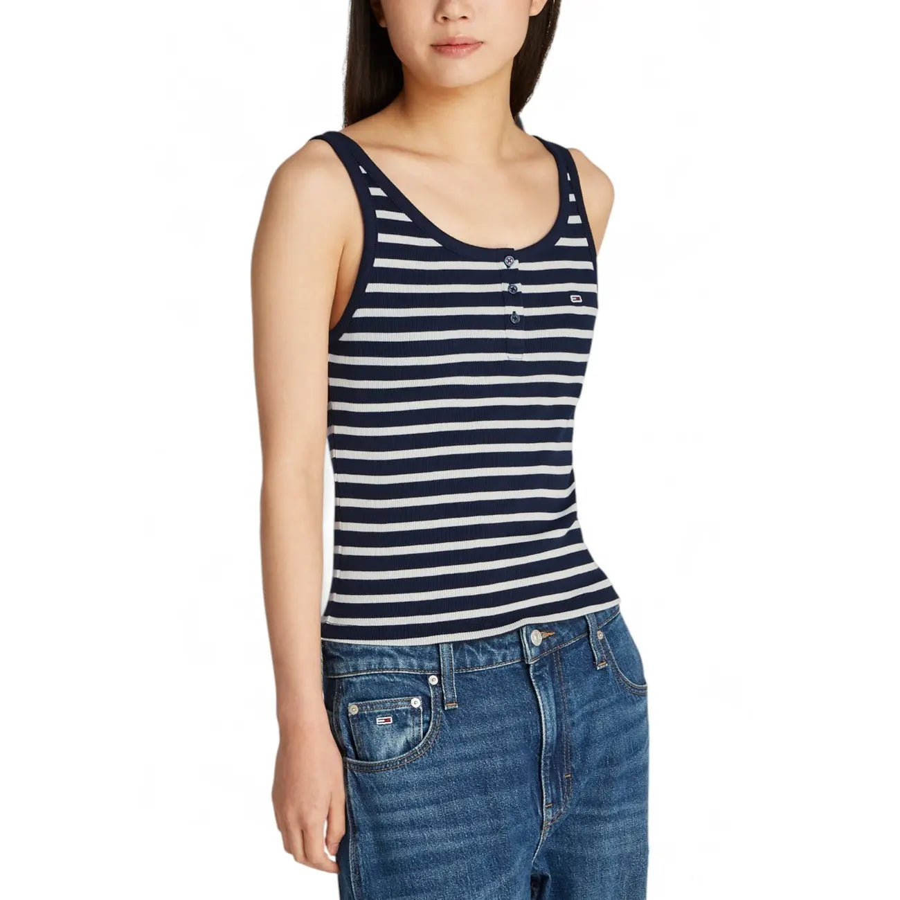 Tommy Hilfiger Jeans Femme Debardeurs Tommy Hilfiger Jeans