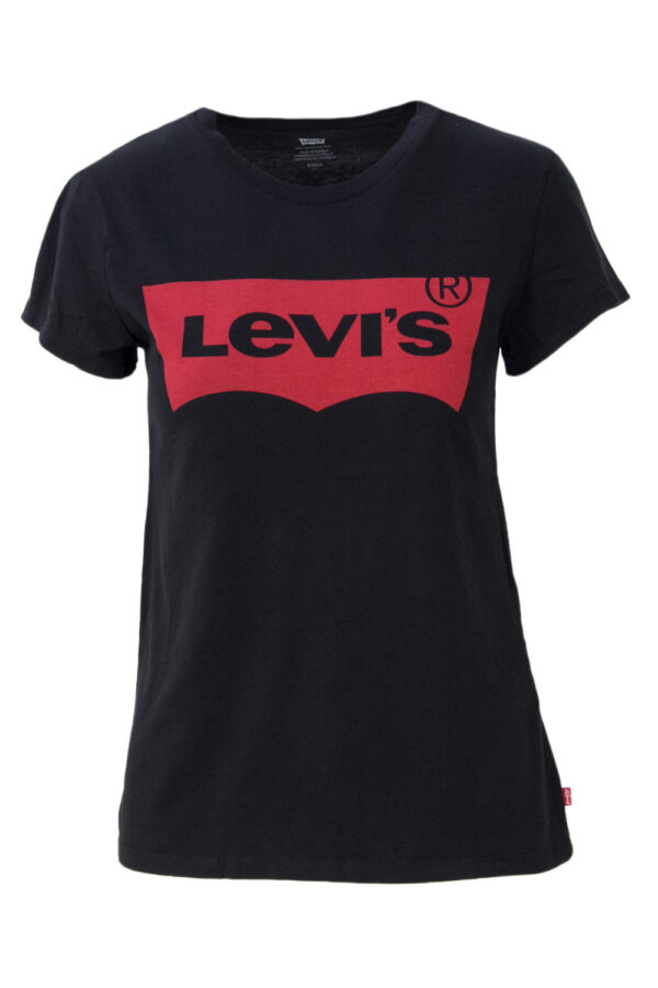 T-shirt Noir Perfect avec logo encadré Levi's