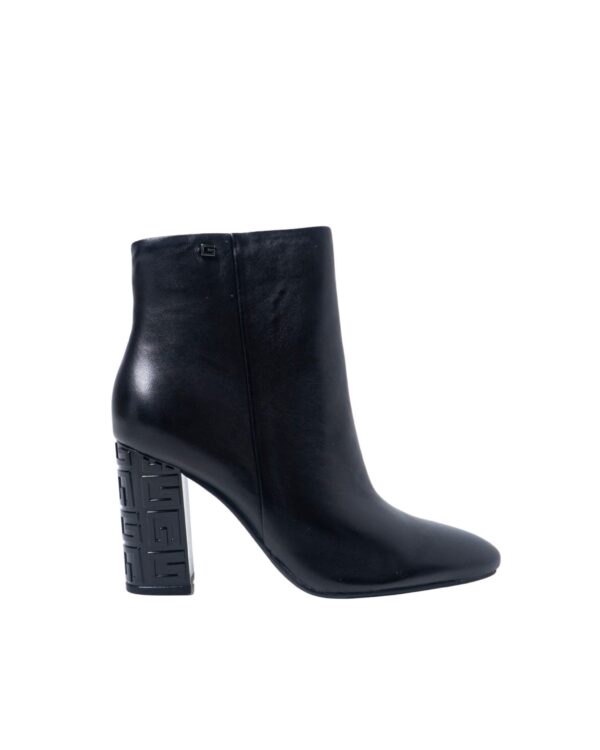 Bottines à talons noires femme Guess