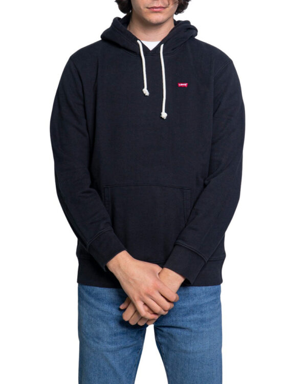 Sweatshirt à capuche noir homme Levi's