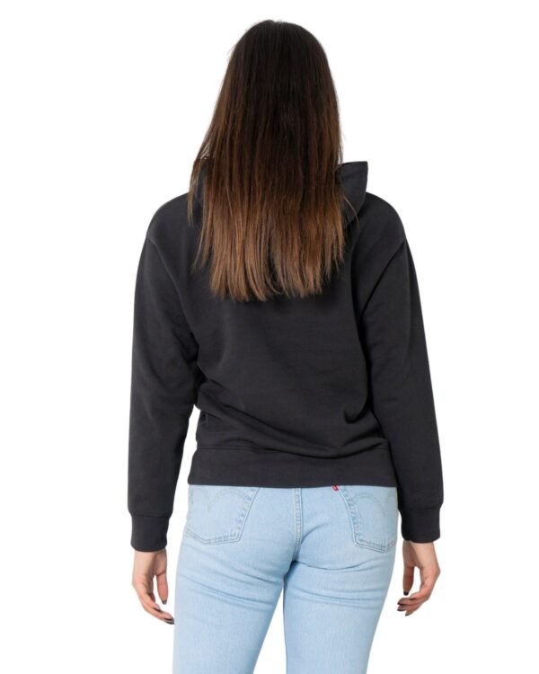 Pull à capuche noir monochrome femme Levi's – Image 2