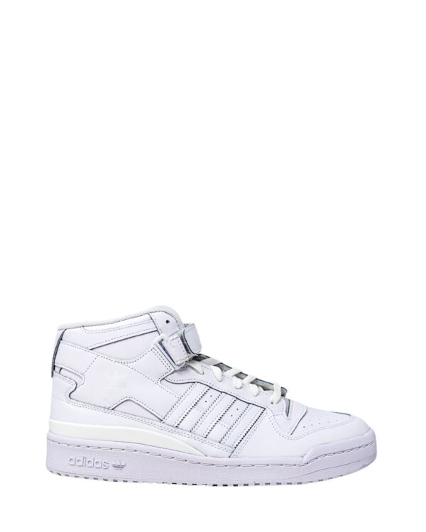 Baskets blanches forum mid homme Adidas