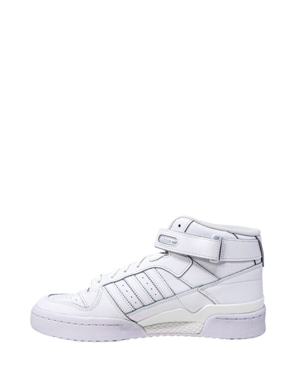 Baskets blanches forum mid homme Adidas – Image 2