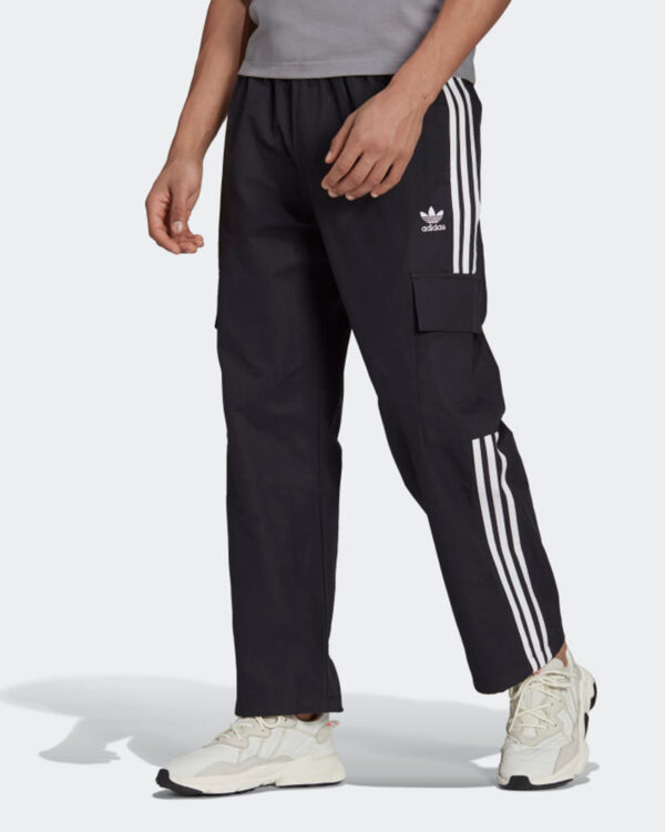 Pantalon noir cargo pour homme Adidas