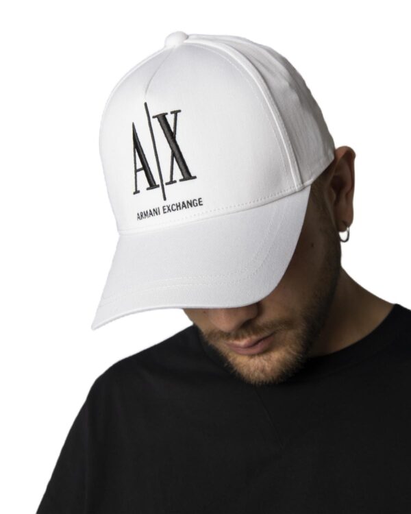 Casquette blanche pour homme Armani Exchange