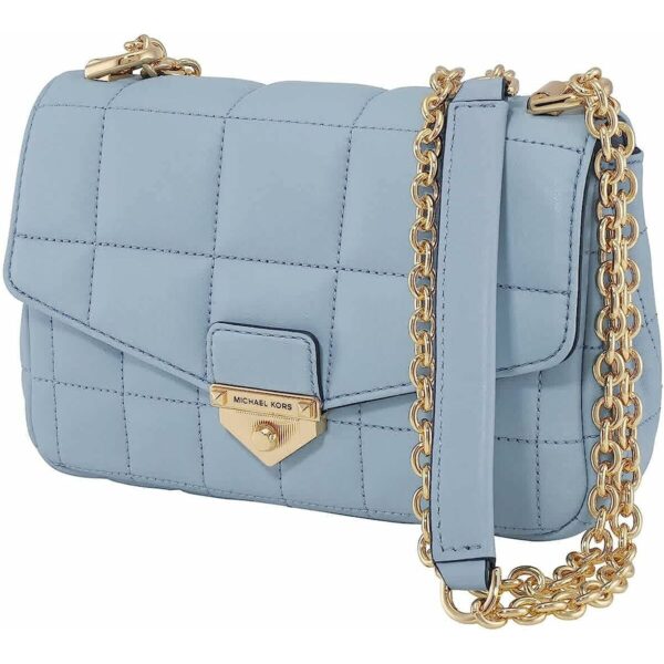 Sac-à-main Femme Michael Kors 30H0G1SL1T-PALE-BLUE Bleu 21 x 18 x 12 cm