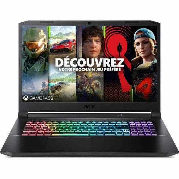 Ordinateur Portable Acer Nitro 5 AN517-54-57SF 17,3" i5-11400H 16 GB RAM 512 GB SSD NVIDIA GeForce RTX 3070