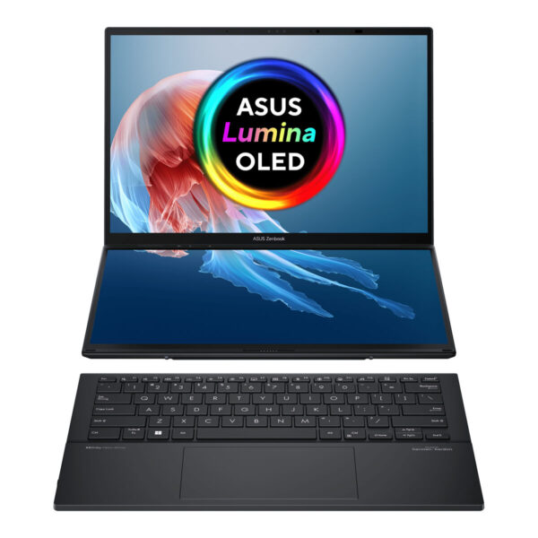 Ordinateur Portable Asus ZenBook Duo OLED UX8406MA-PZ255W 14" 32 GB RAM 1 TB SSD Espagnol Qwerty Intel Core Ultra 9 185H